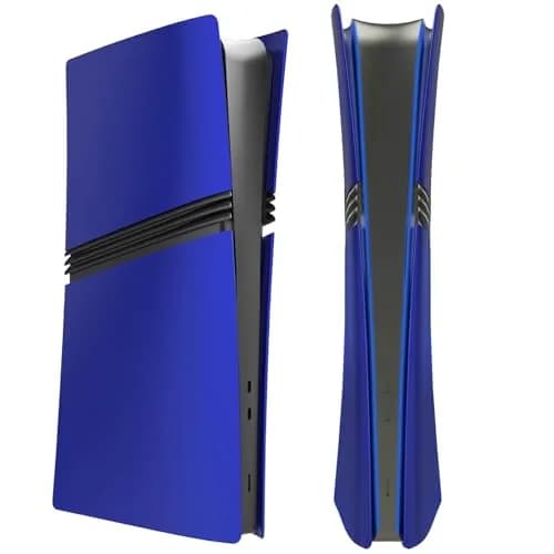 MIKNEKE Cover Plates for PS5 Pro Digital Edition Blue | Matte Faceplates Compatible with PlayStation 5 Pro Console (15.2 in x 10.2 in) thumbnail 1