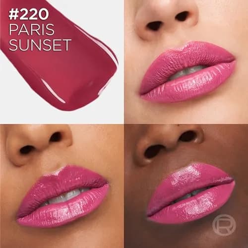 L'Oreal Paris Infallible Lacque Resistance Liquid Lipstick 16HR Long Lasting Lip Makeup Paris Sunset | Zero Transfer & Lacquer Shine thumbnail 2