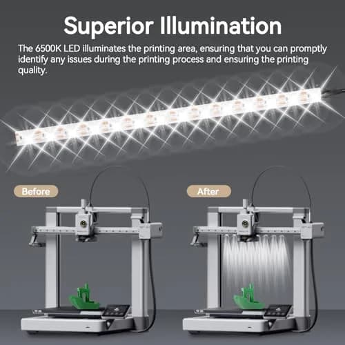 UniTak3D 24V LED Light Bar for Bambu Lab A1 3D Printer | 270mm High Brightness with 780mm Cable thumbnail 4