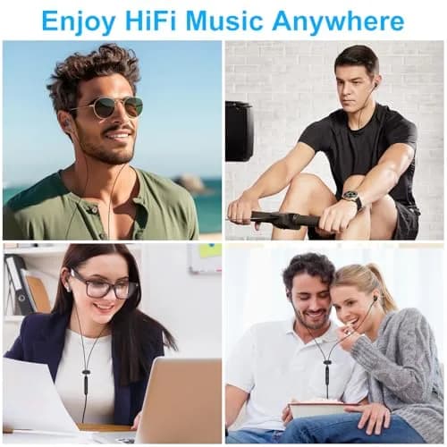iHoto USB C Wired Earbuds for Samsung Galaxy A17 A16 5G | Hi-Fi Sound & Ergonomic Fit thumbnail 6