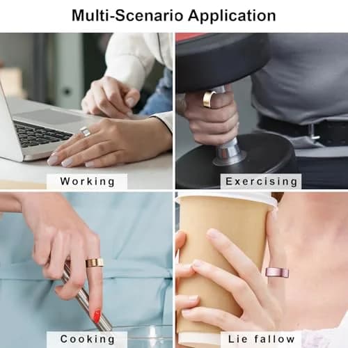 Hexasider Ring Cover Compatible with Oura Ring 4/3 Size 10 | Ultra-Thin TPU Case for Sleep & Fitness thumbnail 7