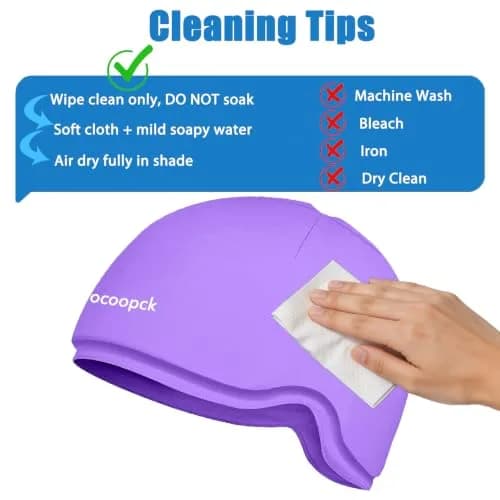 sfiocoopck Purple Chemo Cold Cap for Chemotherapy | Scalp Cooling for Hair Loss Prevention thumbnail 7