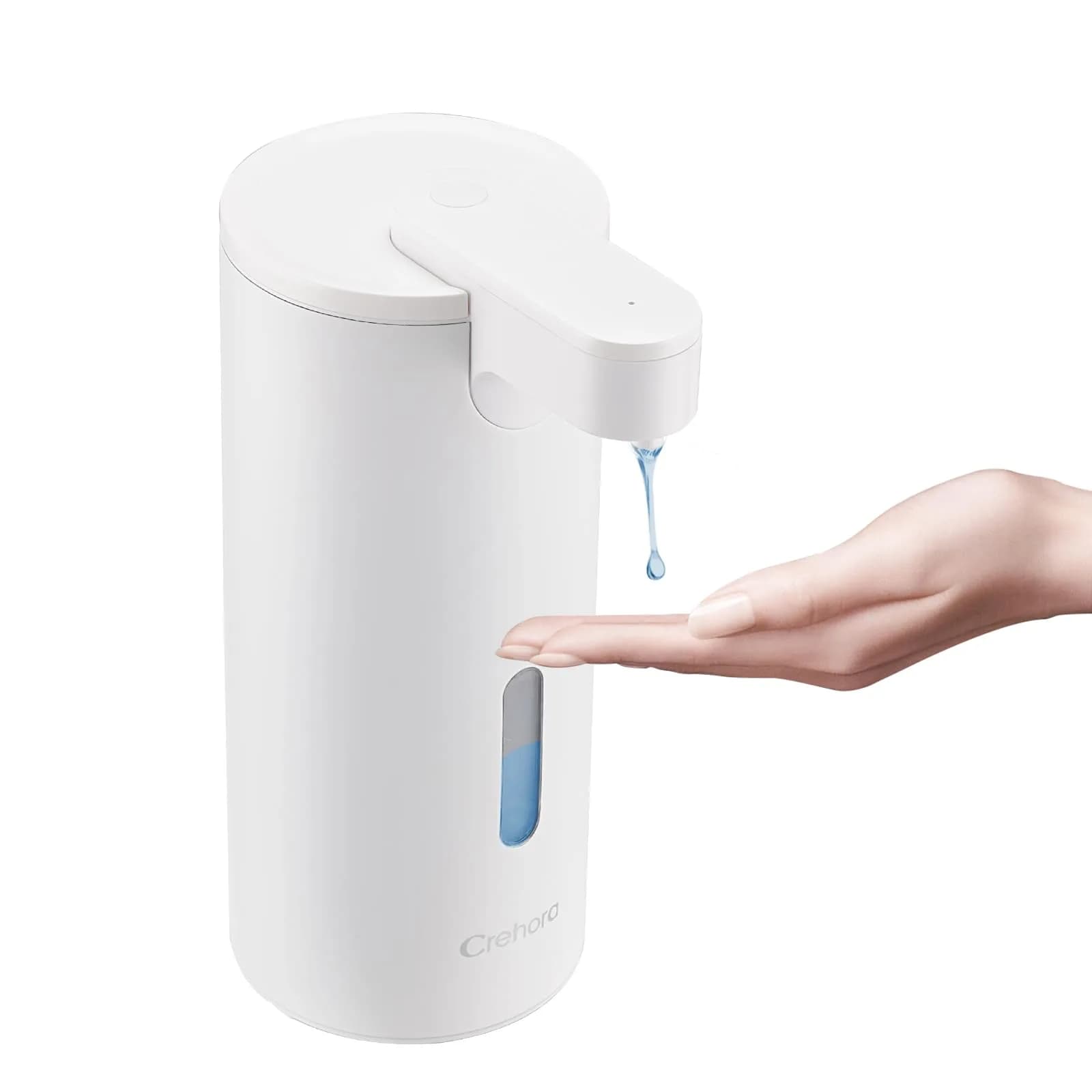 Crehora Automatic Soap Dispenser Touchless, 340ml (12oz) | Hygienic Hands-Free Dispensing for Bathrooms & Kitchens - main product image