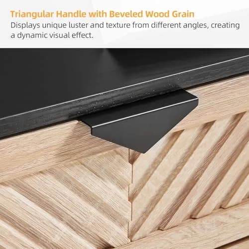 VIPLUMI Shoe Cabinet with 2 Flip Drawers | Narrow Entryway Storage in Oak&Black thumbnail 5