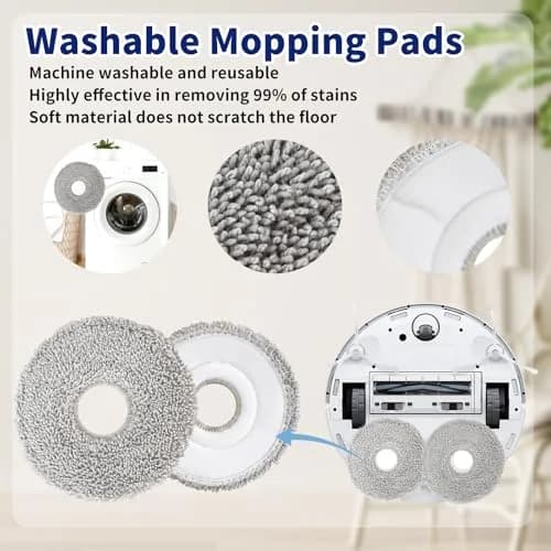 Feilifan Accessories for ECOVACS DEEBOT N30 Omni/ N30 PRO OMNI | 22 PCS Robot Vacuum Parts thumbnail 5