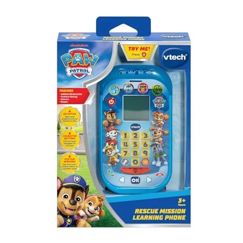 VTech PAW Patrol Rescue Mission Learning Phone | Interactive Toy for Kids 3+ thumbnail 7