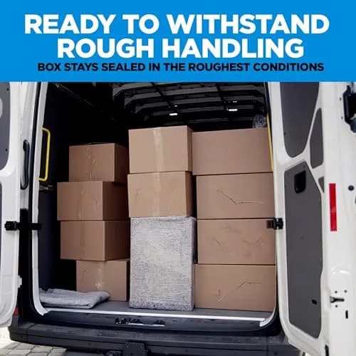 Scotch Heavy Duty Packing Tape, Clear | 6 Rolls (1.88 in. x 22.2 yd. each) | Industrial Strength Adhesive thumbnail 6
