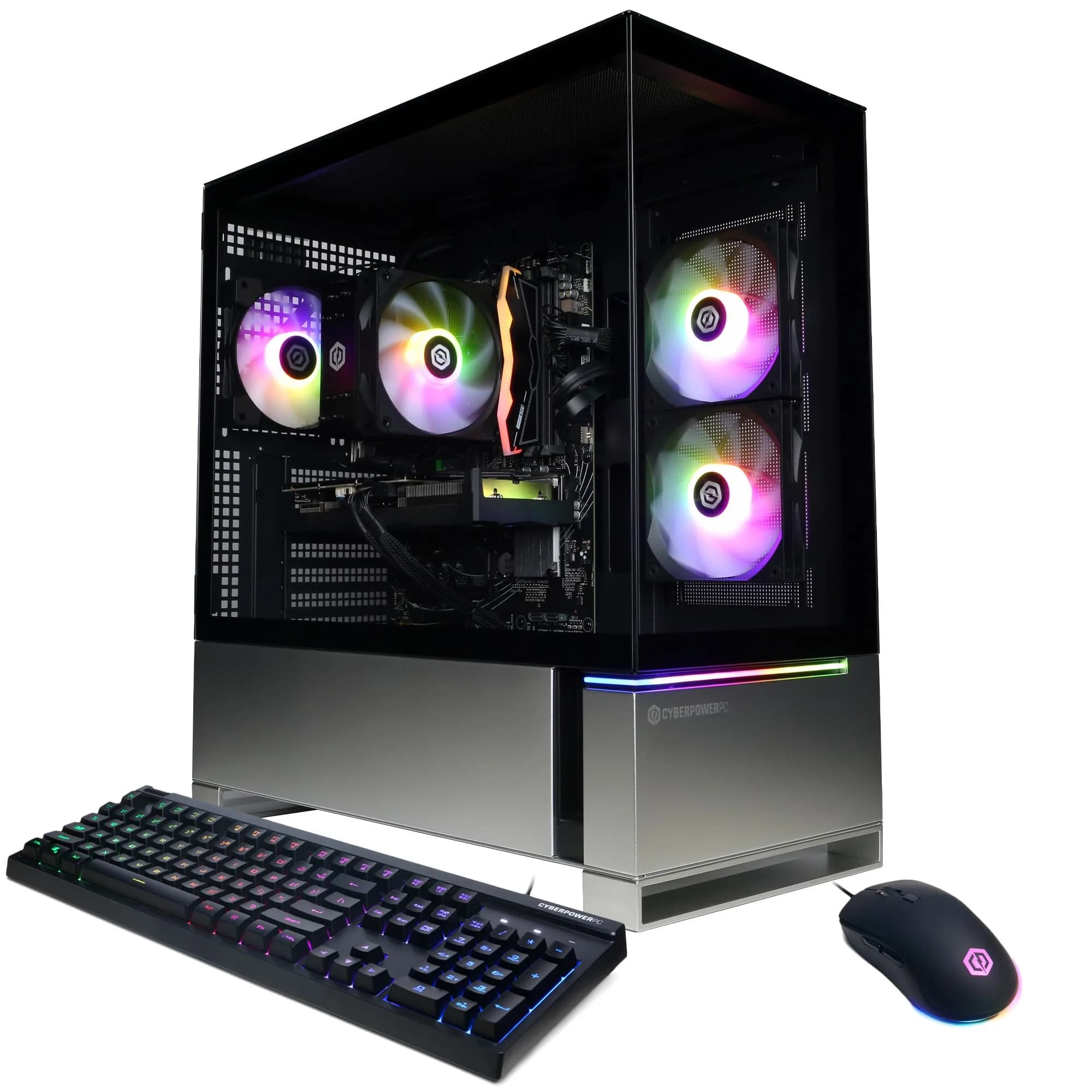 CyberPowerPC Gamer Master Gaming PC AMD Ryzen 5 8400F 4.2GHz, GeForce RTX 5050 8GB, 16GB DDR5, 1TB PCIe 4.0 SSD, WiFi Ready & Windows 11 Home - main product image