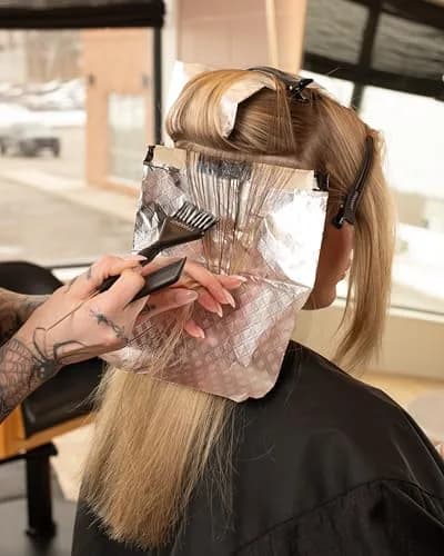 FRAMAR Checked Out Hair Foil 8x11 Inches (200 Count) | Professional Embossed Salon Foils for Highlighting thumbnail 5
