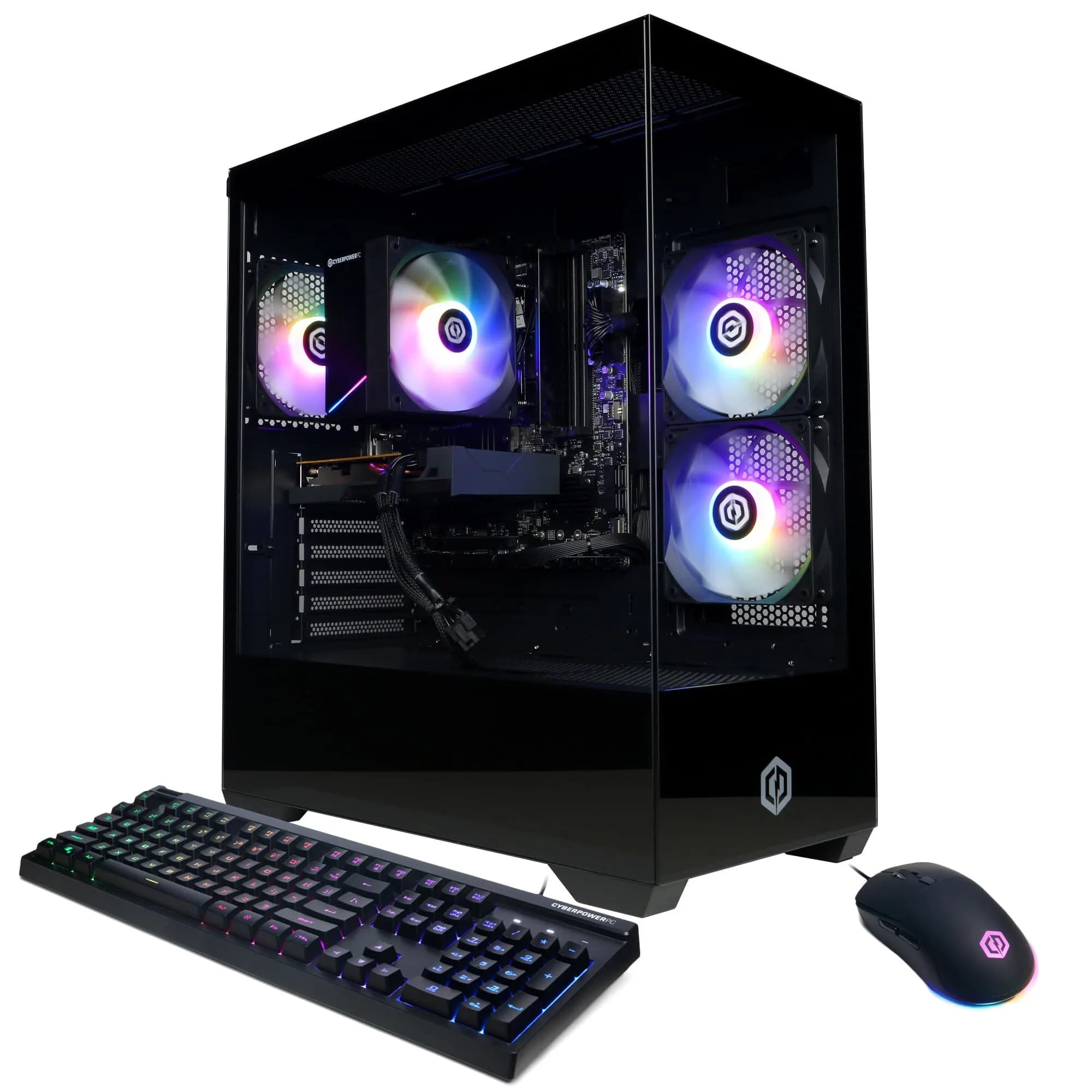 CyberPowerPC Gaming PC, AMD Ryzen 5 5500, Radeon RX 6500 XT 4GB | High-Performance Gaming Desktop