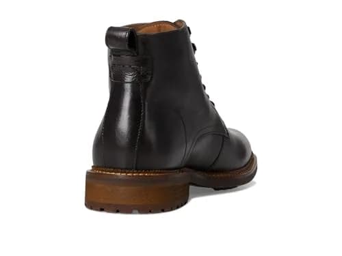 Steve Madden Noby Leather Boot 8 | Cap Toe Ankle Chelsea for Men thumbnail 5