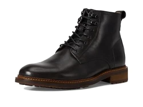 Steve Madden Noby Leather Boot 11.5 | Cap Toe Ankle Chelsea, Grey Leather, Casual thumbnail 7