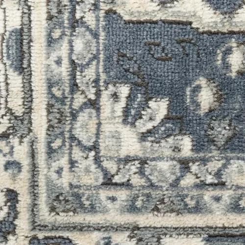 Nourison Home Concerto Navy Ivory 3'9" x 5'9" Area Rug | Easy Clean, Non Shedding, Modern Design thumbnail 6
