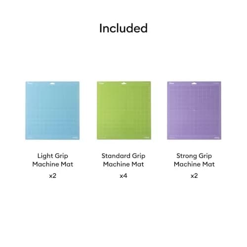 Cricut Cutting Mat Variety Pack (8 Count, 12in x 12in) | Precision Adhesion for All Materials thumbnail 3