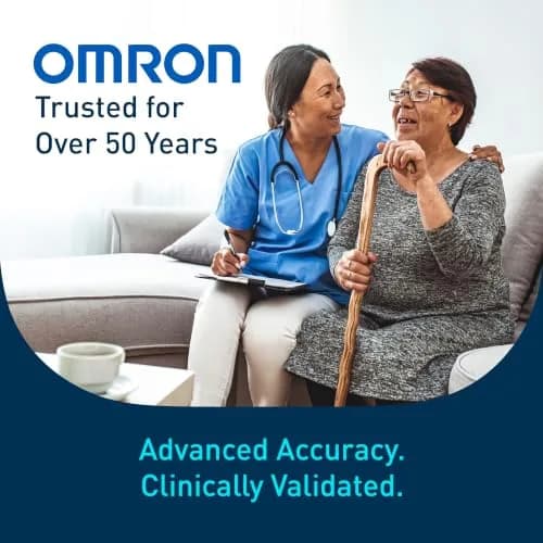 OMRON Gold Automatic Arm Blood Pressure Monitor | 9-17" Cuff, AFib Detection, Bluetooth App Sync thumbnail 7