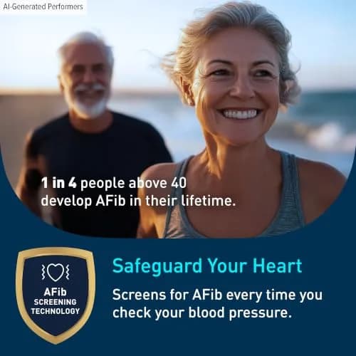 OMRON Gold Automatic Arm Blood Pressure Monitor | 9-17" Cuff, AFib Detection, Bluetooth App Sync thumbnail 3