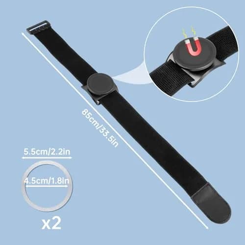 NiHome Adjustable Pilot Magnetic Kneeboard for iPad | Secure, Anti-Slip, Hands-Free (70-120 chars) thumbnail 7