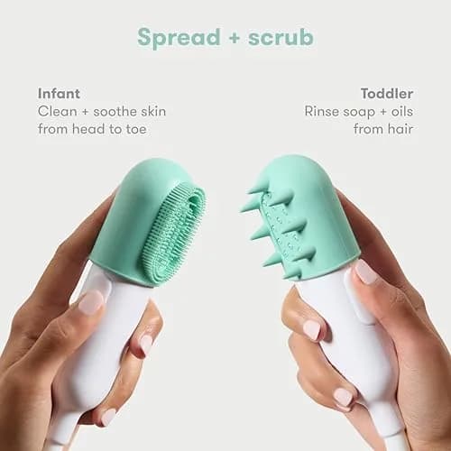 Frida Control The Flow Bathtub Sprayer Attachment Teal | Gentle Rinse for Tear-Free Baby Bath Time thumbnail 4