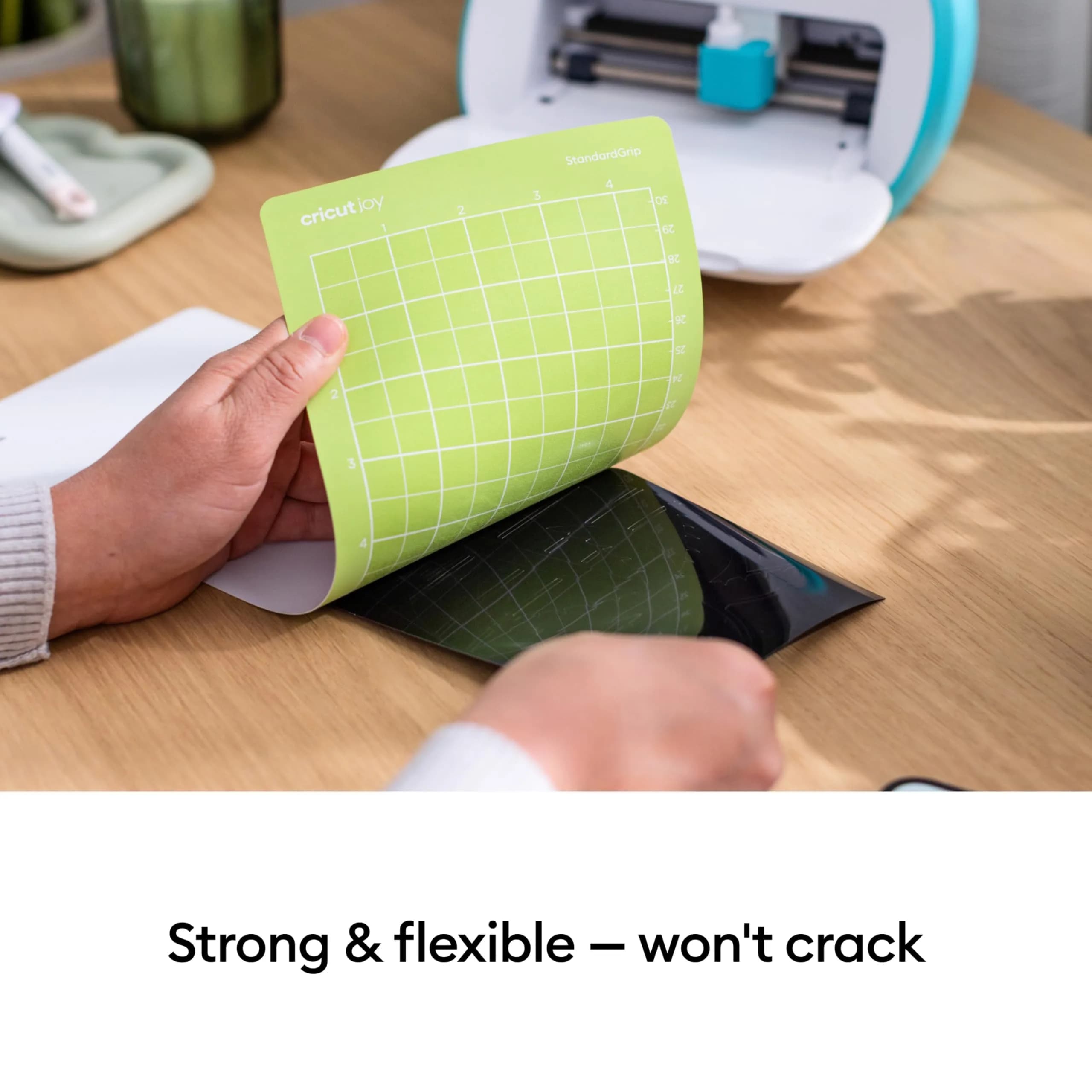 Cricut Joy StandardGrip Cutting Mat 5 Pack (4.5" x 12") - Essential for Intricate Cuts thumbnail 4