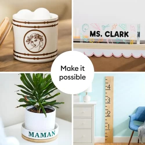 Cricut Smart Permanent Vinyl, Sampler Pack (9.5in x 24in, 6 Sheets) | Weather-Resistant Craft Vinyl thumbnail 5