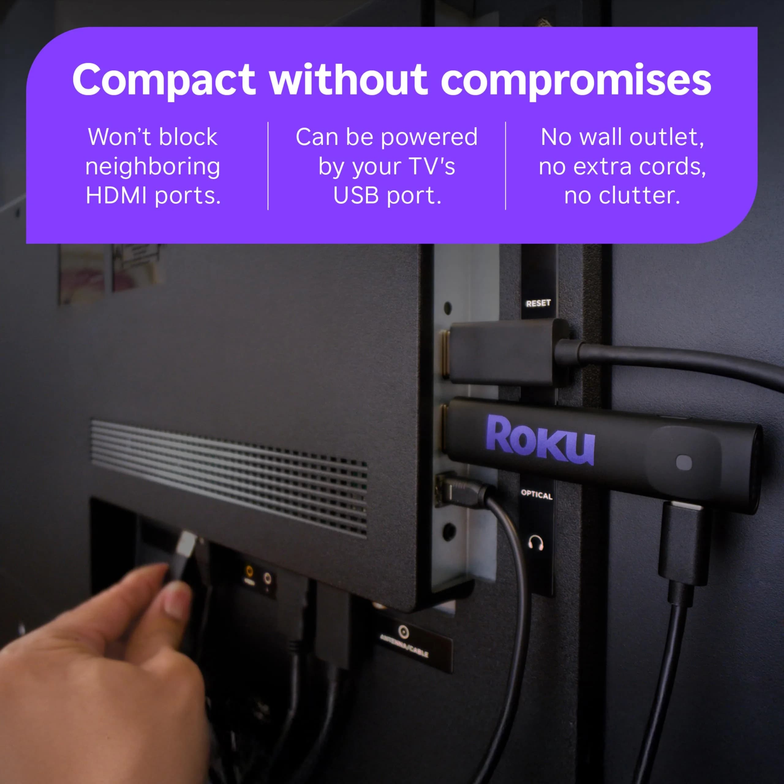 Roku Streaming Stick HD Voice Remote | Stream 500+ Free Channels - view 5