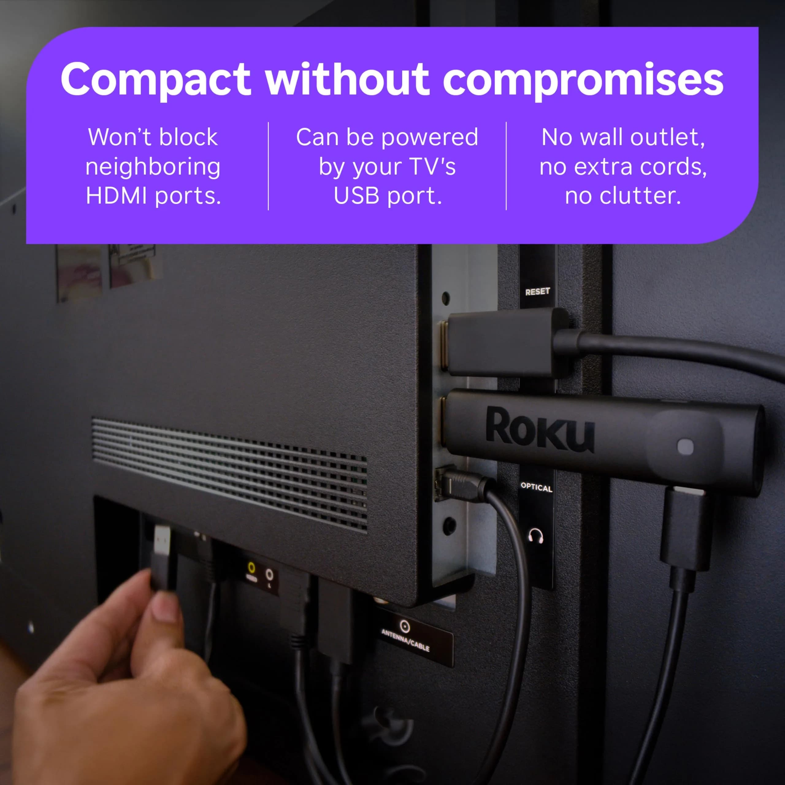 Roku Streaming Stick Plus with Voice Remote - 4K & HDR10+ | Easy Setup & Free Channels - view 5
