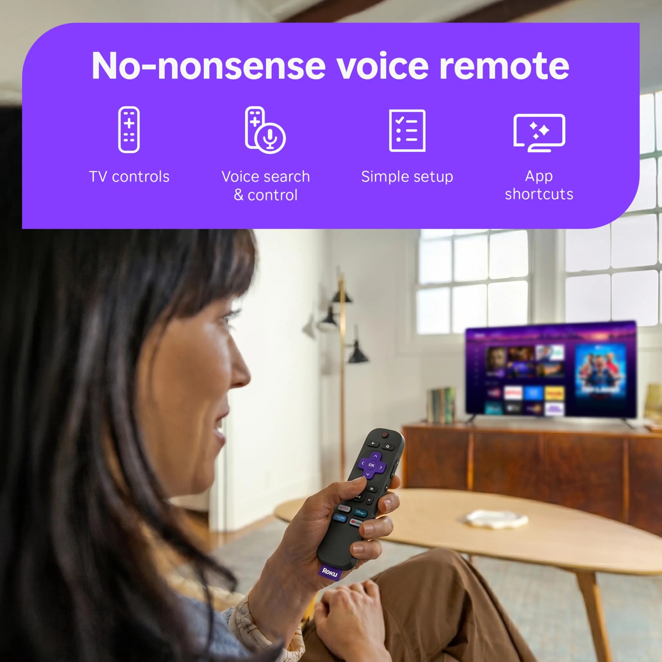 Roku Streaming Stick Plus with Voice Remote - 4K & HDR10+ | Easy Setup & Free Channels - view 6