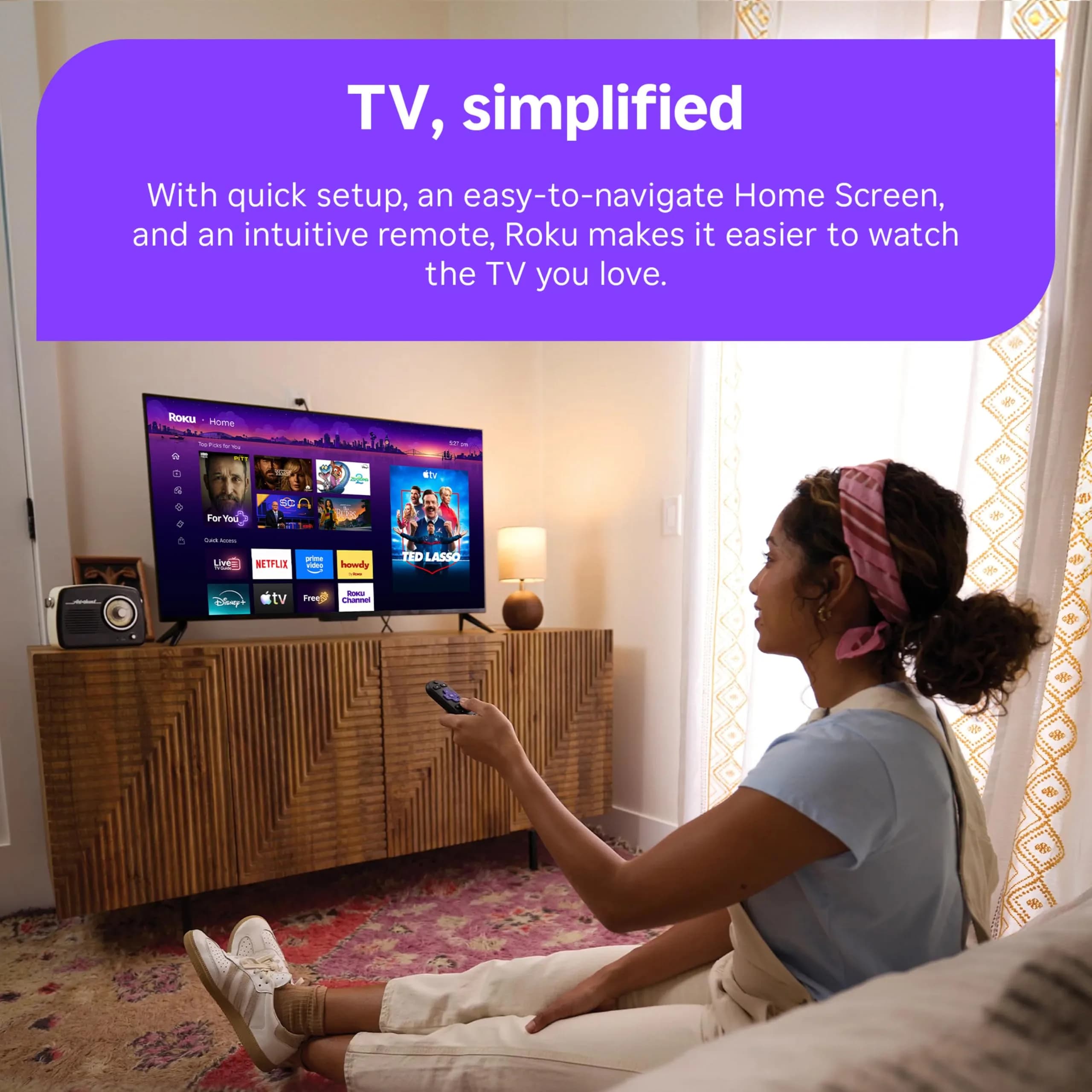 Roku Streaming Stick Plus with Voice Remote - 4K & HDR10+ | Easy Setup & Free Channels - view 8