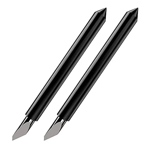 Hadwoer Deep Point Blades 2-Pack (23.5mm x 2mm) | Compatible with Cricut Explore & Maker Machines thumbnail 2