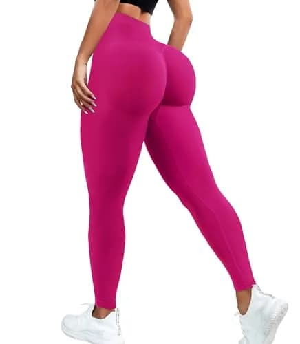 JGS1996 Scrunch Butt Leggings for Women High Waist Yoga Pants | Seamless, Tummy Control, Squat Proof thumbnail 1