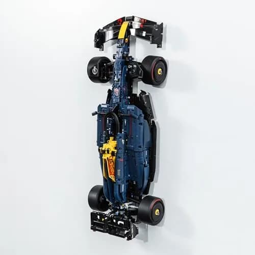 Brickify Wall Mount Bracket for Lego Technic Red Bull RB20 42206 | Secure Display Solution (13cm L x 10cm W x 2.3cm H) thumbnail 4