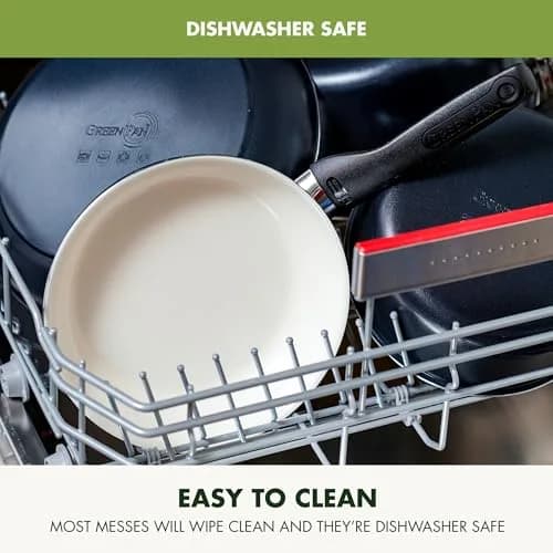 GreenPan Rio 11" Square Griddle Pan | Ceramic Nonstick, PFOA & PFAS-Free, Oven Safe thumbnail 4