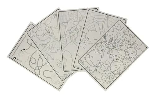 Crayola Giant Pokemon Coloring Book (288 Pages) | 2 Sticker Sheets, Travel Activity, Gift for Kids & Adults thumbnail 5