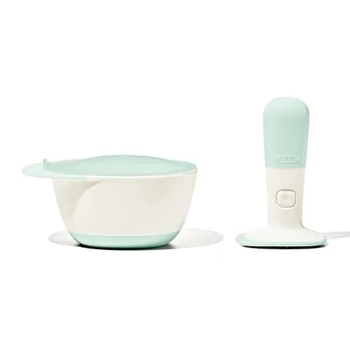 OXO Tot Food Masher, Opal | Baby Food Mashers for Soft Fruits & Veggies thumbnail 1