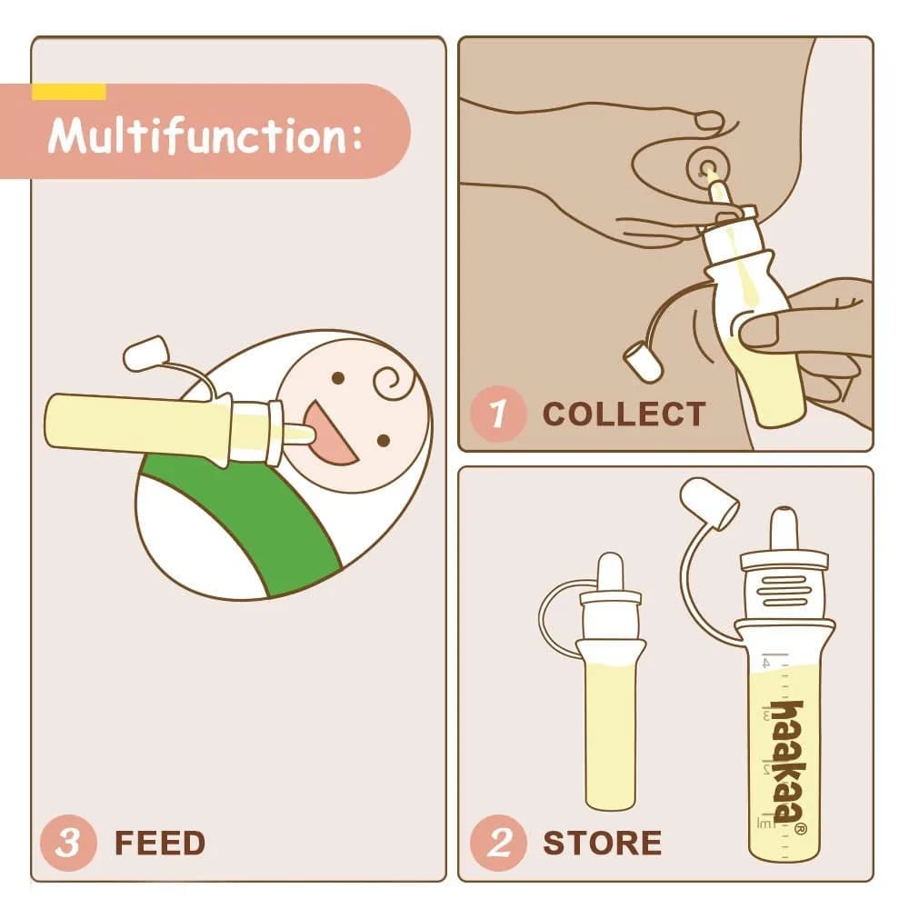Haakaa Colostrum Collector Kit | USA Imported, Factory-Sealed, All Duties Included - view 3