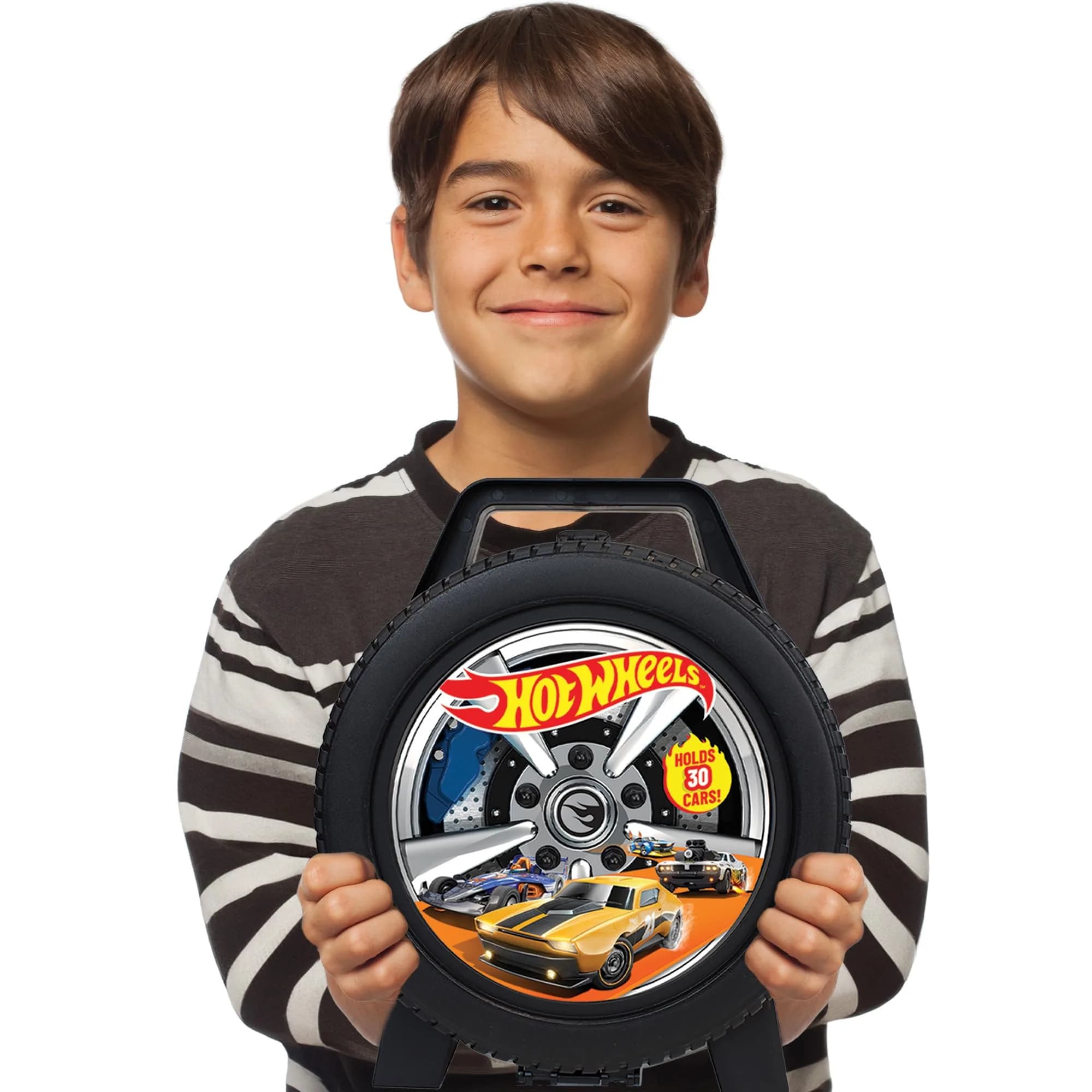 Tara Toys Hot Wheels 30 Car Case, 1:64 Scale Die-Cast Toy Vehicle Organizer | Stores 30 Cars, Portable Display - view 5