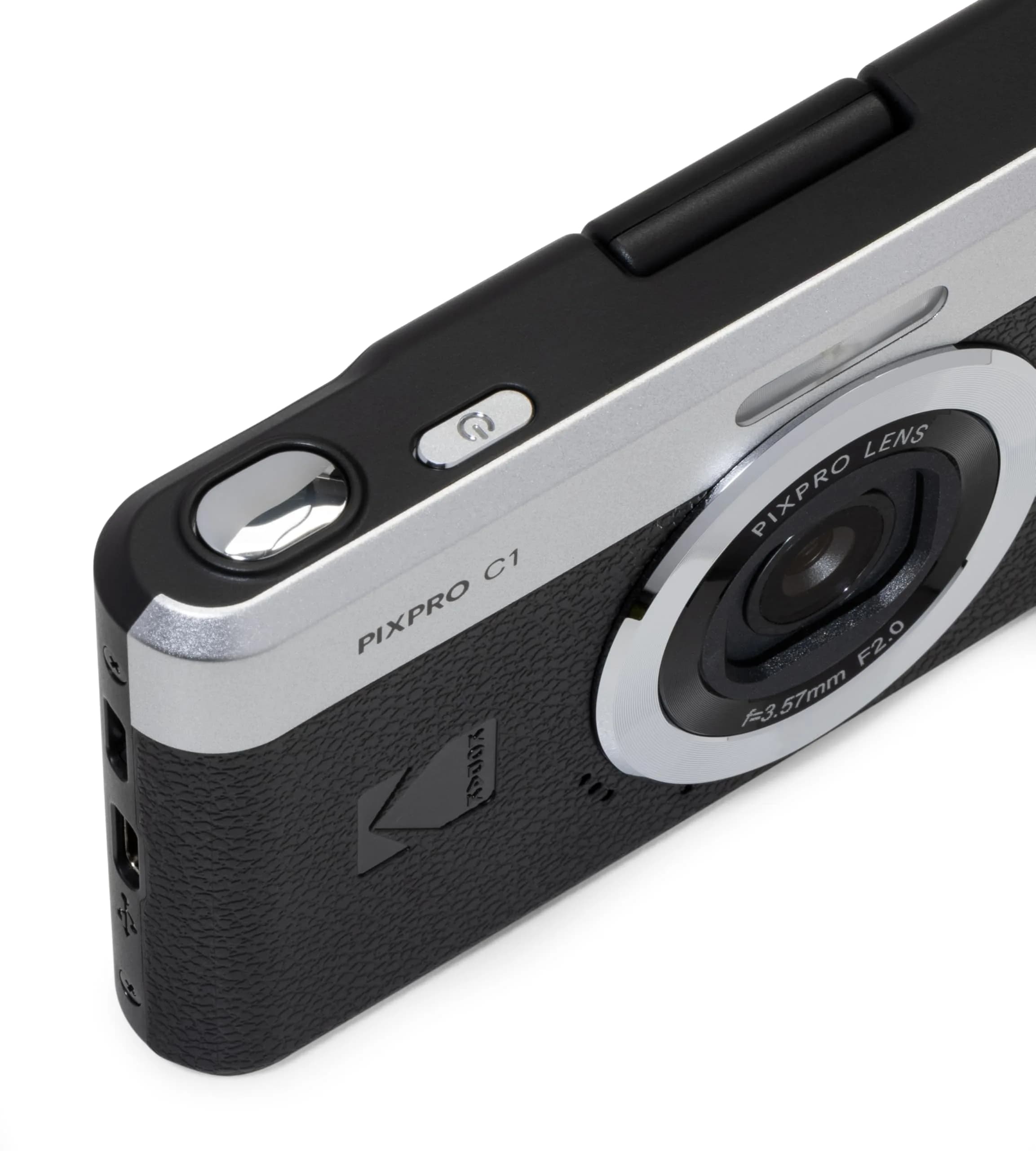 Kodak PIXPRO C1 Digital Camera, 13MP Compact Point & Shoot with 4X Optical Zoom, 180 Degree Flip Screen, 1080p HD Video, Black - view 4