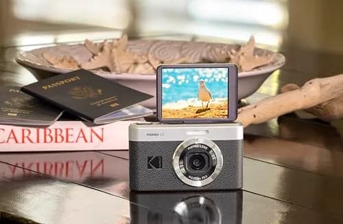 Kodak PIXPRO C1 Digital Camera, 13MP Compact Point & Shoot with 4X Optical Zoom, 180 Degree Flip Screen, 1080p HD Video, Black thumbnail 8