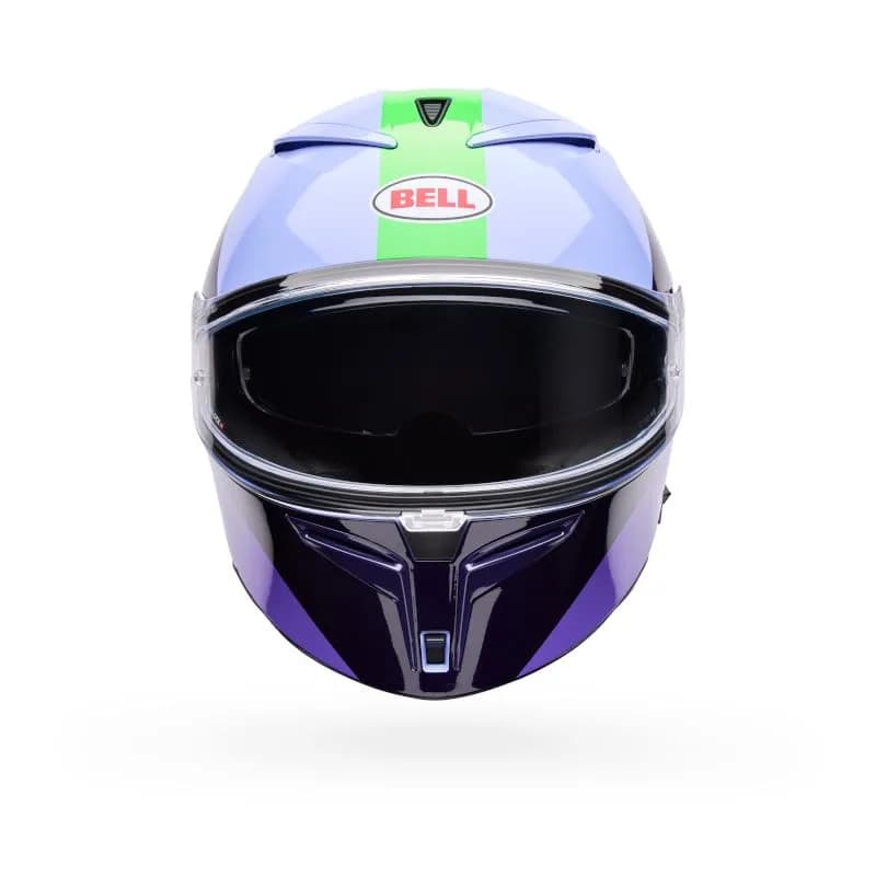 BELL Lithium Helmet Large Purple Bash | DOT & ECE Certified with Removable Liner thumbnail 6
