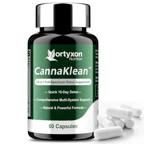Vortyxon 25-in-ONE CannaKlean & Detox Capsules 60 Count | Natural Herbal Detox Support thumbnail 1