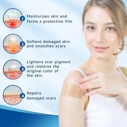 Rvlaim Silicone Scar Sheets 1.8” x 157” Roll | Medical-Grade, Reusable & Waterproof thumbnail 5