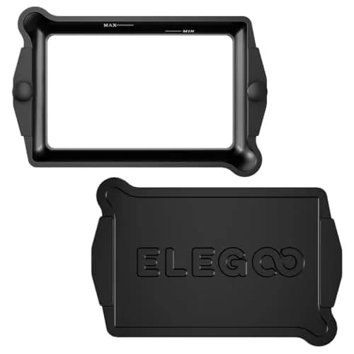 ELEGOO Metal Resin Tank for Saturn 4 Ultra 16K 3D Printer | Reinforced Replacement Resin Vat with PFA Liner (1.09 kg) thumbnail 1
