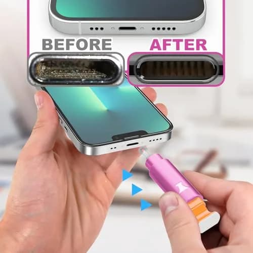 Ordilend Pink Wireless Accessory | iPhone Charging Port & AirPod Cleaner Kit thumbnail 4