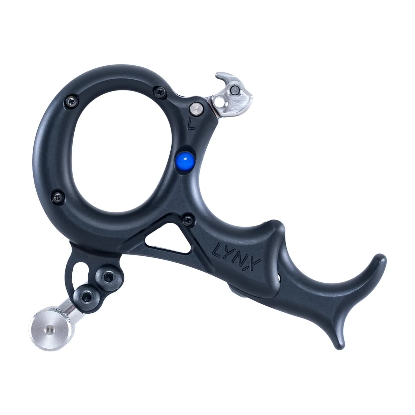 Stan Lynx Hinge Release - Archery Bowhunting Release Aid with Clutch System, Dual-Sided Moons, Smalll