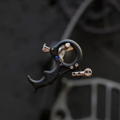 Stan Lynx Hinge Release - Archery Bowhunting Release Aid with Clutch System, Dual-Sided Moons, Smalll thumbnail 4
