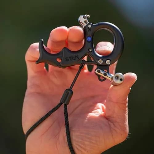 Stan Lynx Hinge Release - Archery Bowhunting Release Aid with Clutch System, Dual-Sided Moons, Smalll thumbnail 7