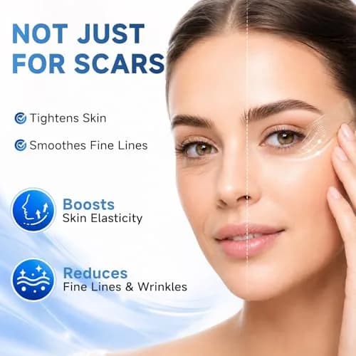 Rvlaim Silicone Scar Sheets for Surgical & Burn Scars, 3M, 1.6” x 120” Roll | Medical-Grade, Reusable & Hypoallergenic thumbnail 9
