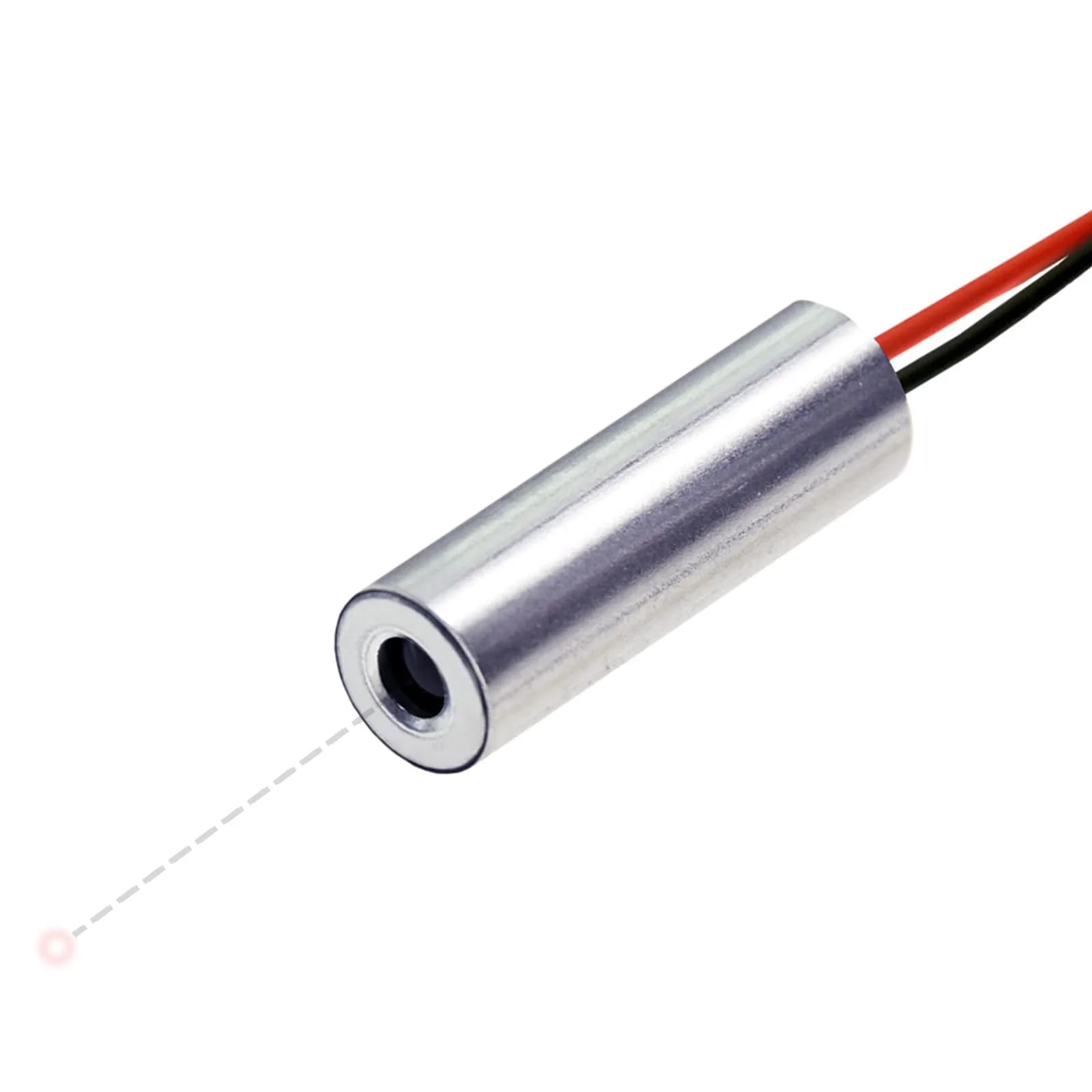 Quarton 780nm IR Dot Laser Module D7xL21mm (2.6-6 VDC) | Class 3R <3mW APC Driver - main product image