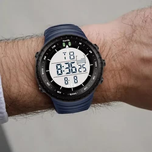 PALADA Men's Digital Sports Watch 50mm (1.97in) | Shock Resistant, 50M Water Resistant, LED Backlight thumbnail 5
