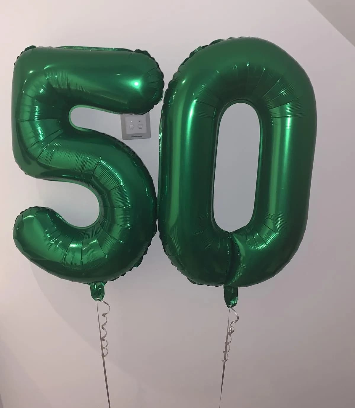 Kelfuoya Green Number 5 Balloon 40 Inch | Premium Mylar Foil for Birthday Parties - view 4